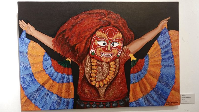 काठमाण्डौको बबरमहलस्थित नेपाल कला परिषदमा चित्रकला प्रदर्शनी  (भिडियो )