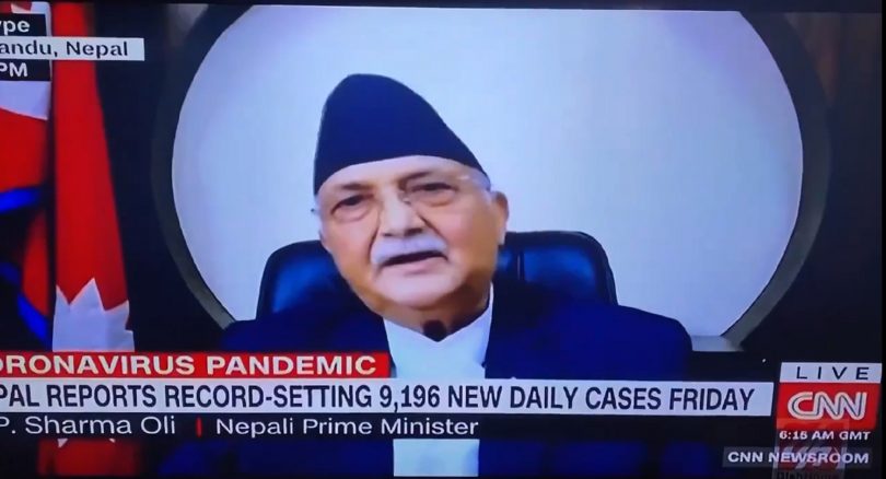 प्रधानमन्त्रीको अभिव्यक्ति अन्तराष्ट्रिय सञ्चारमाध्यममा छताछुल्ल !