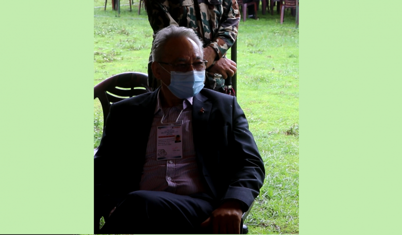 नेकपा एमालेका उमेदवार तथा गृहमन्त्री रामबहादुर थापा राष्ट्रियसभा उपनिर्वाचनमा पराजीत