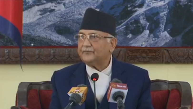 केपी ओली पत्रकार सम्मेलनः हिसाबकिताव गर्छौ