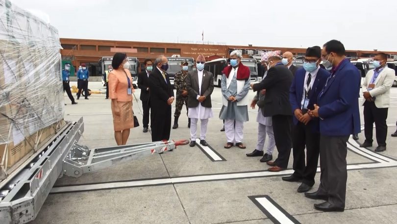 थाइल्याण्डका राजपरिवाले पठायो नेपाललाई कोरोना नियन्त्रणकालागी स्वास्थ्य सामाग्री (फोटो फिचर )