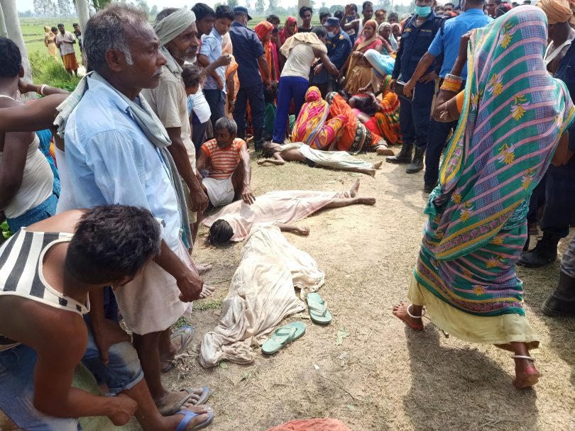 धनुषाको मुखियापट्टी मुसहरनिया गाउपाँलिकामा पाँच बालिकाको पानीमा डुबेर मृत्यु