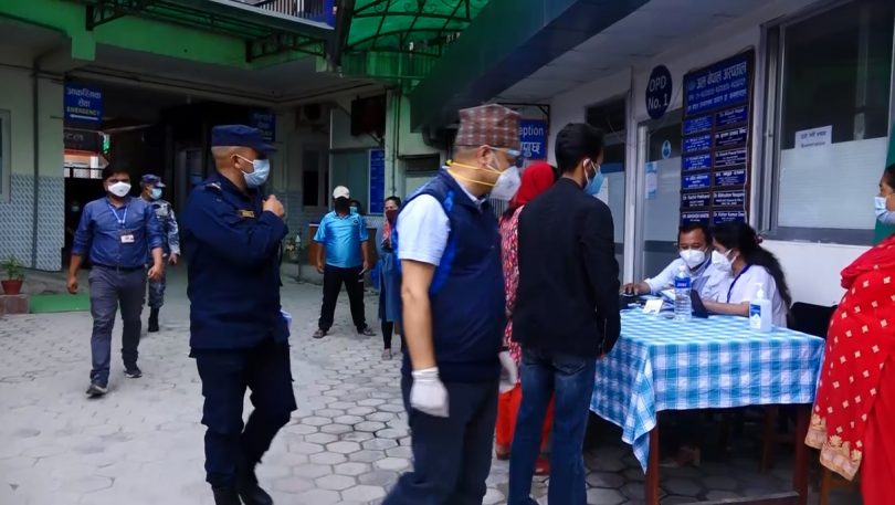 खोप अभियान प्रभावकारी नभएको भन्दै जिल्ला प्रशासन कार्यालयद्वारा अनुगमन