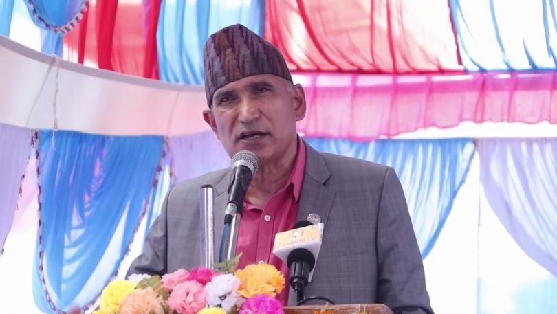 वैकल्पिक सरकार बनाउन नसक्ने अवस्था आएपछि नयाँ जनादेशमा जान बाध्य : गृह तथा अर्थमन्त्री बिष्णु पौडेल