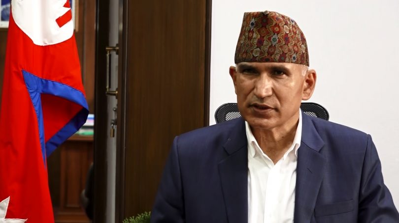 माधव नेपाल समूहले पठाएको पत्र अत्यन्त गम्भिर प्रकृतिको : विष्णु पौडेल