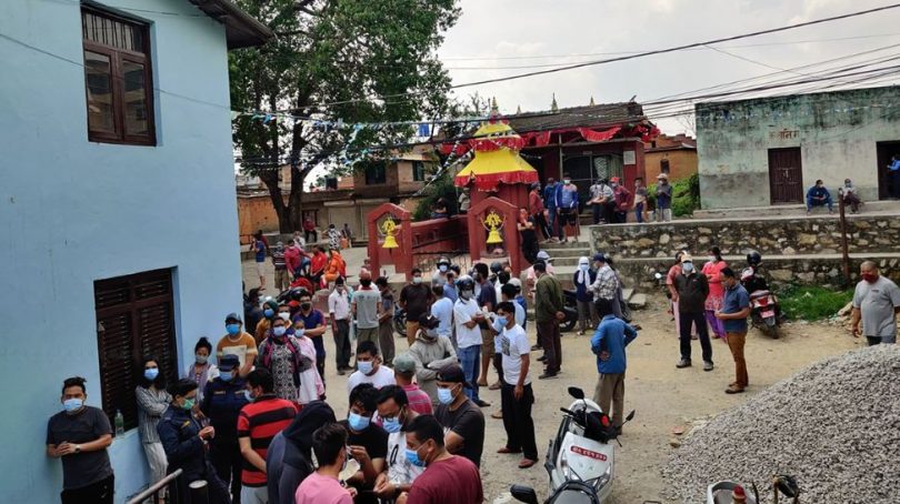 भक्तप्रको सूर्यविनायक नगरपालिकामा खोप अभियान अबरुद्ध