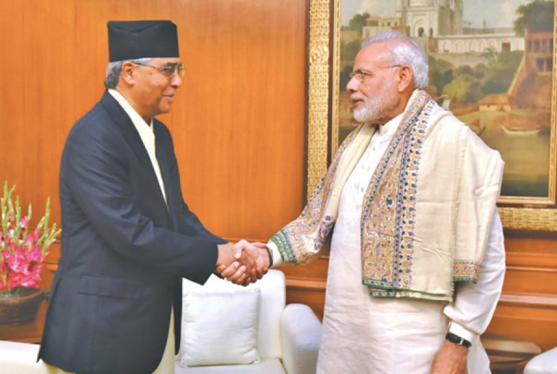 देउवा मोदी टेलिफोन वार्ता,नेपाललाई कोरोना विरुद्धको खोप चाँडै उपलब्द गराउने आश्वासन