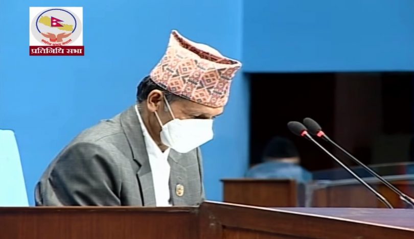 सभामुख अग्निप्रसाद सापकोटाद्वारा प्रतिनिधि सभा पुनस्थार्पित भएकोमा प्रतिनिधि सभा सदस्यहरुलाई बधाई