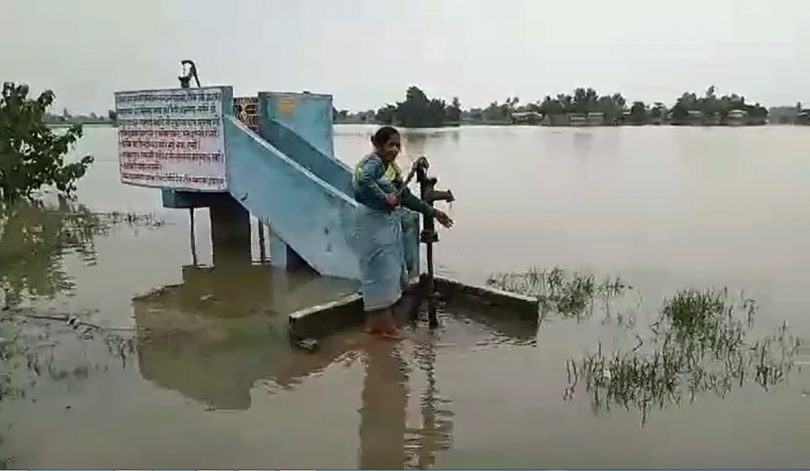 कैलालीमा बाढीले बगाउँदा एक जना वृद्धाको मृत्यु