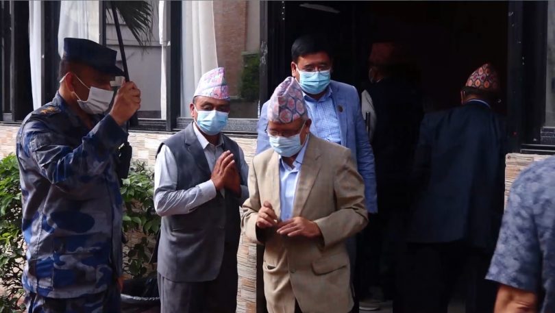 ओली सुध्रिए भने एकता हुन सक्ने र चुनावमा सिट बाँडेर लड्न सकिने :माधव नेपाल