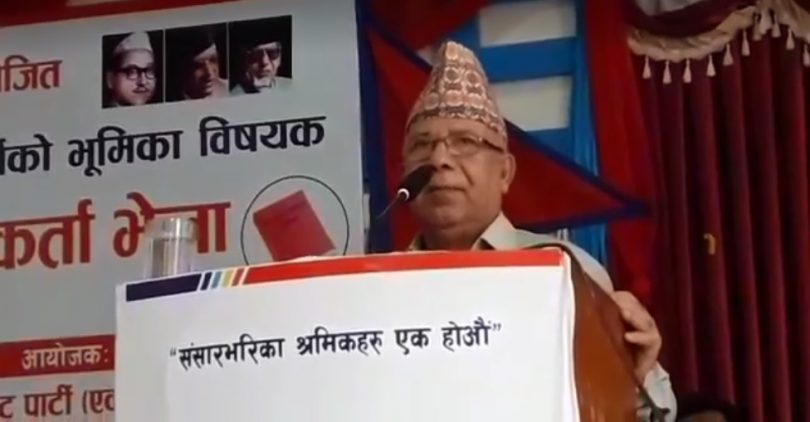 ओली नेतृत्वको सरकारका पालामा भएको वाईड बडी जहाज खरिद प्रकरणबारे छानविन हुनुपर्छ :माधवकुमार नेपाल