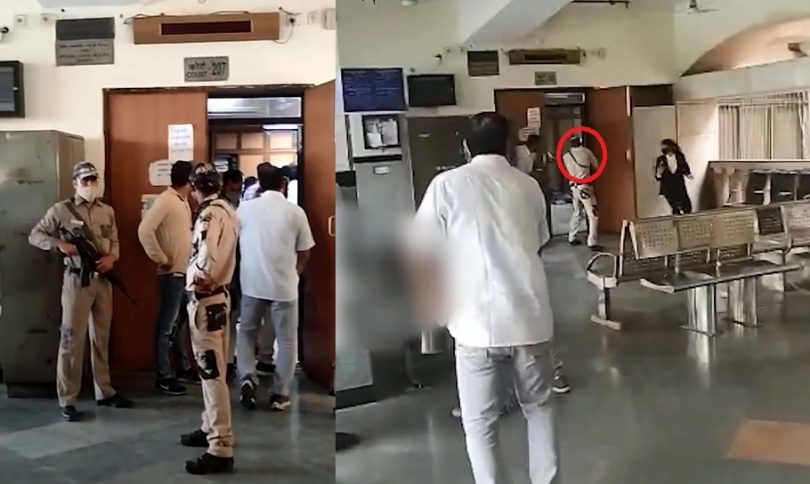 अदालतभित्र गोली चल्यो,तीन जनाको मृत्यु