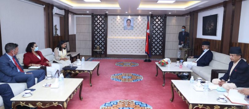 एमसिसी सम्झौताबारे प्रधानमन्त्री र सुमारबीच छलफल