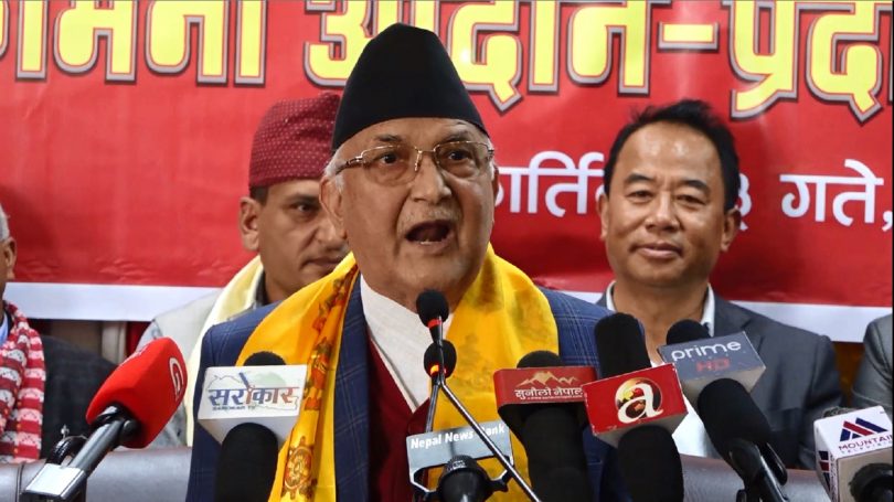 माधव नेपाललाई राजनीतिबाट विश्राम लिन ओलीको सुझाव