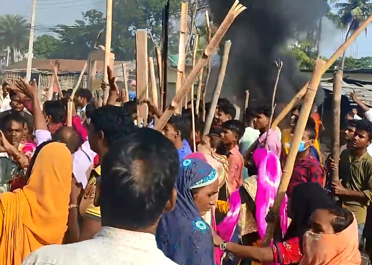 हिरासतमा रहेका थुनुवाको मृत्यु पछि जिल्ला प्रहरी कार्यालय सुनसरी परिसर तनावग्रस्त