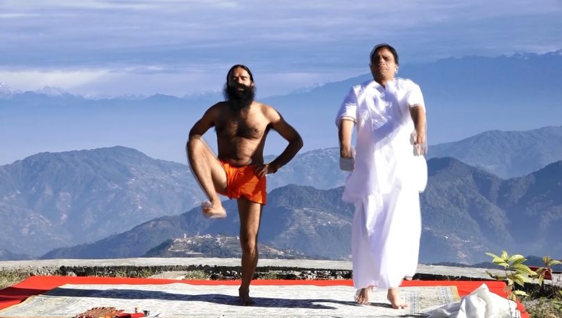 योगगुरु रामदेव चन्द्रागिरिमा, के के गरे हेर्नुस