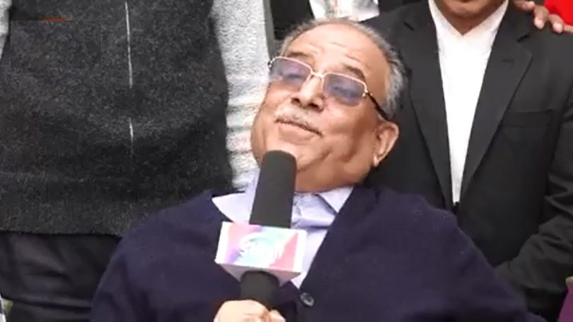 एमसीसी पास गर्ने सहमति सहित अमेरिकालाई चिठी नपठाएको पुष्पकमल दाहालको स्पष्टीकरण
