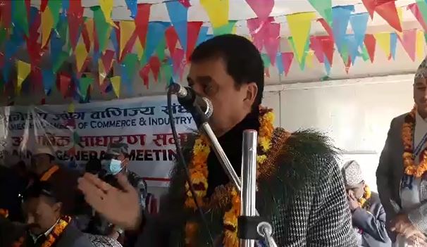 नीजी क्षेत्रलाई लगानीको वातावरण भएन कार्यवाहक अध्यक्ष ढकाल