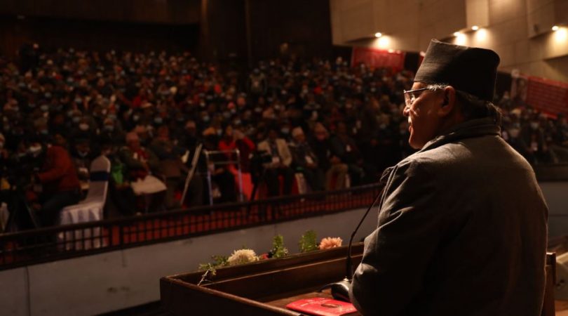 निर्वाचनपछि पार्र्टीको विशेष महाधिवेशन गर्ने प्रचण्डको घोषणा