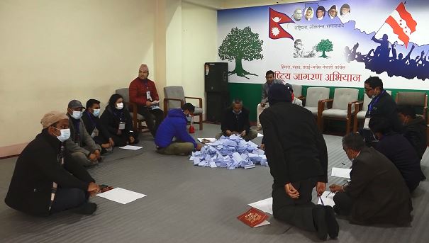उपसभापति पदका उम्मेदवारको मत गणना जारी