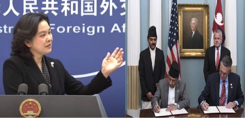 एमसीसीलाई लियर आक्रमक बन्दै चीन