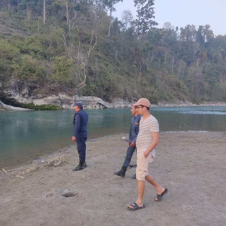 किशोरी र एक बालक भेरी नदिमा वेपत्ता