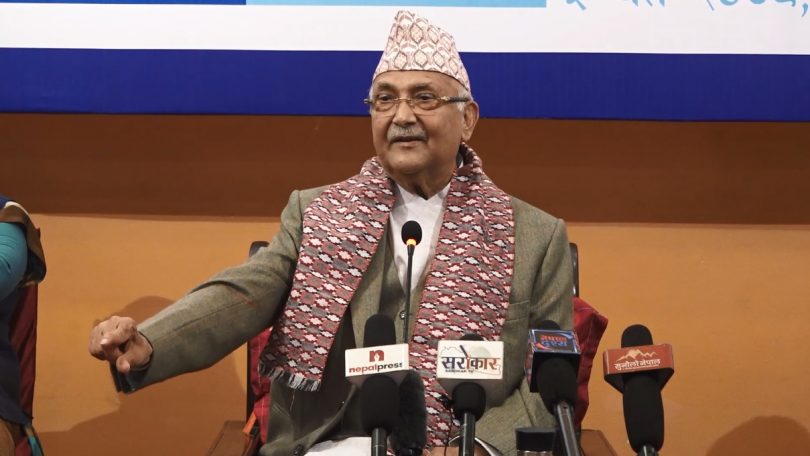 दरबार हत्याकाण्डमा दिपेन्द्रलाई हत्यारा साबित गर्न अनेक नाटक :केपी शर्मा ओली