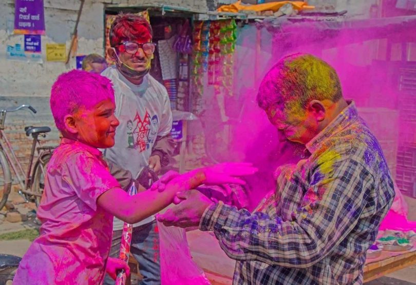 मिथिलामा तीन दिन होली