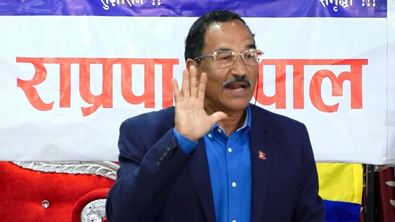 स्थानीय तहको निर्वाचनमा एमालेसँग चुनावी तालमेल हुने कमल थापाको घोषणा