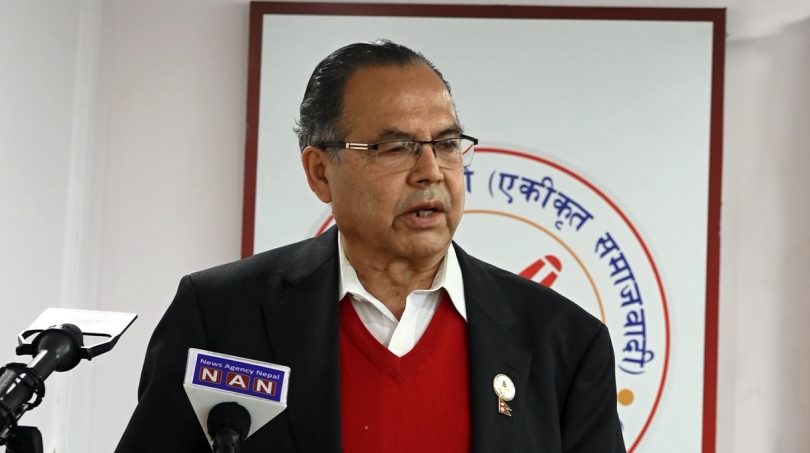 आगामी निर्वाचनमा दुई वटा गठबन्धन बन्ने खनालको दावी