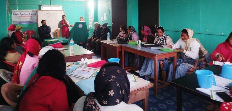 महिला सहकारी पदाधिकारीका लागि तीन दिने उद्घोषण तालिम सम्पन्न