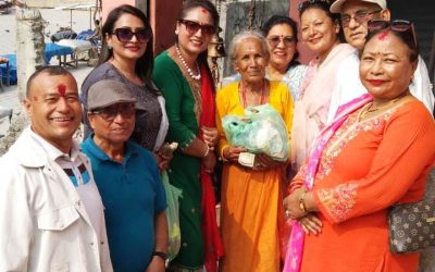 मातातीर्थ औँसीमा नेवाः मिसा पुच इटहरीद्वारा माताहरूलाई सम्मान