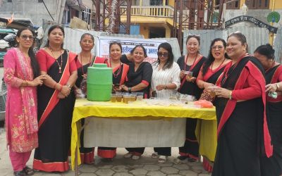 अक्षय तृतीयामा इटहरीमा नेवाः मिसा पुचद्वारा सातु–सर्वत वितरण