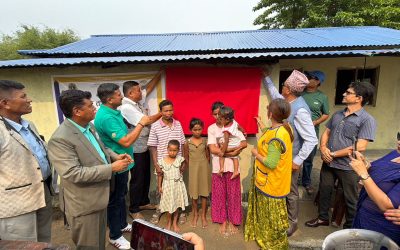 लायन्स क्लब इटहरी स्मार्टसिटीद्वारा घर तथा शौचालय निर्माण गरी हस्तान्तरण