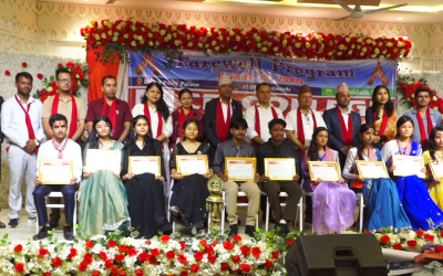 उच्च शिक्षाको शुभकामनासहित सीबी कलेजद्वारा विद्यार्थी विदाई