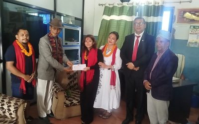 डीभीएमकी छात्रा शिखा लकान्द्रीले ल्याइन् ४ जीपीए, विद्यालयद्वारा नगदसहित सम्मान