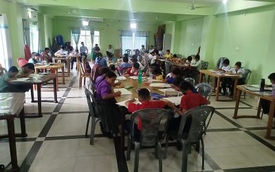अन्तर विद्यालय चित्रकला प्रतियोगिता सम्पन्न, ५ प्रतिभावान विद्यार्थी जिल्ला स्तरीय प्रतिस्पर्धाका लागि छनोट