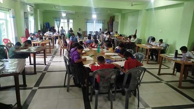 अन्तर विद्यालय चित्रकला प्रतियोगिता सम्पन्न, ५ प्रतिभावान विद्यार्थी जिल्ला स्तरीय प्रतिस्पर्धाका लागि छनोट