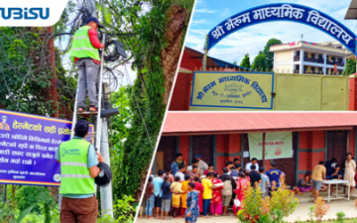 नुवाकोटका बाढी प्रभावित परिवारलाई सुविसुको निःशुल्क इन्टरनेट सेवा